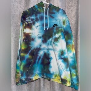 Nike Multicolor Tie-Dye Hoodie